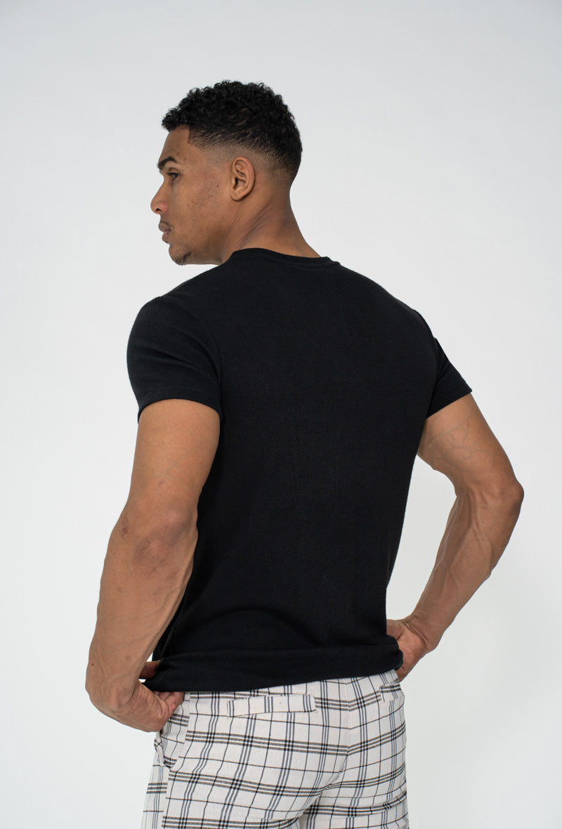 T shirt best sale noire homme